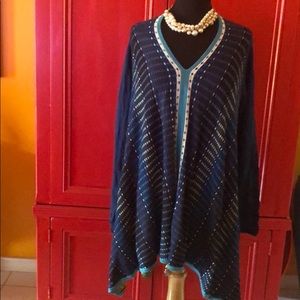 LIKE NEW! Nic and Zoe cardigan. Beautiful colors!